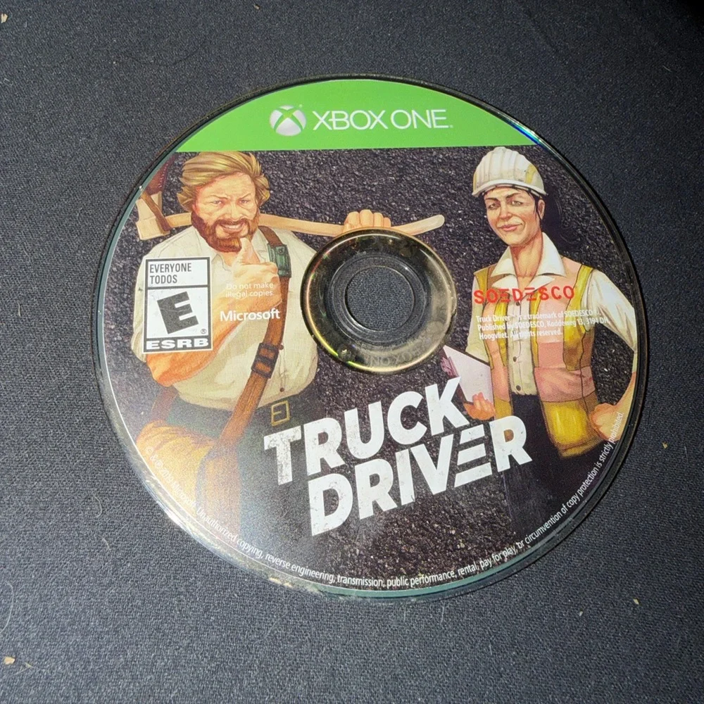 Microsoft Xbox One Truck Driver Video Game Rated E For Everyone Used Pre Owned U
